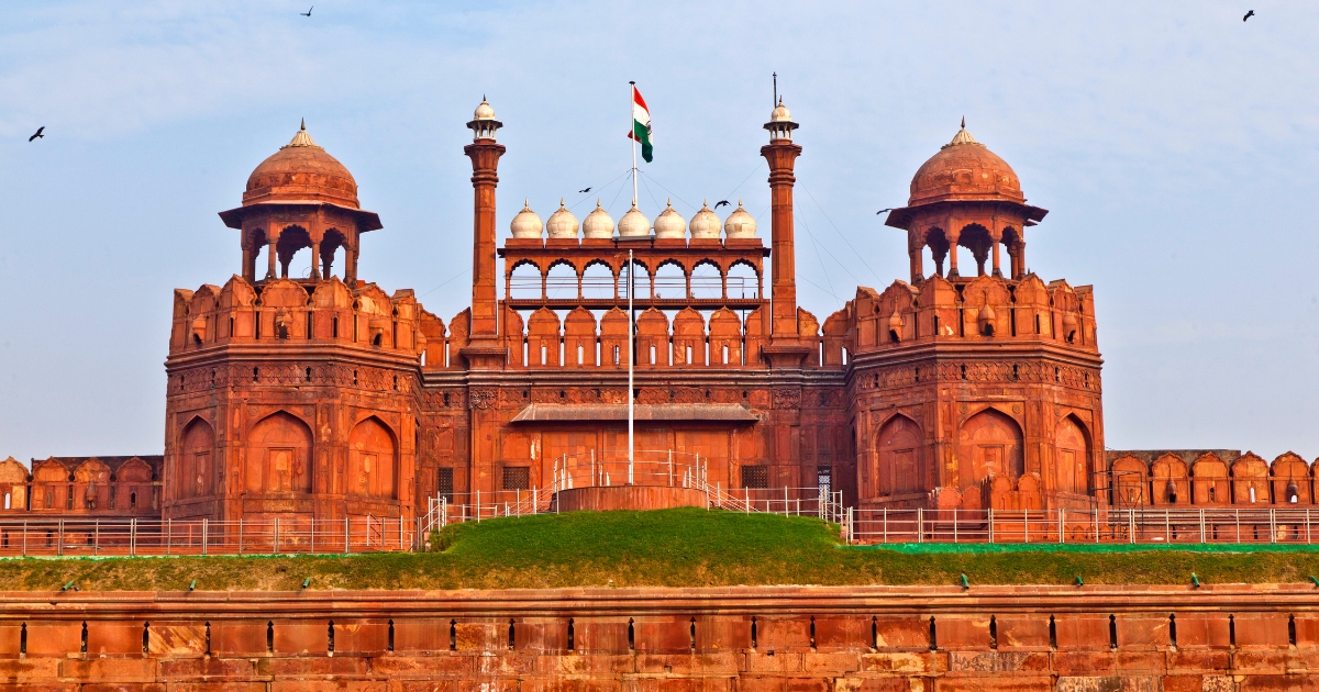 Lal Qila, red fort in Delhi