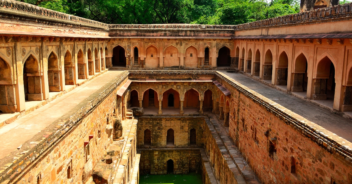 Mehrauli Archeological Park, New Delhi, India